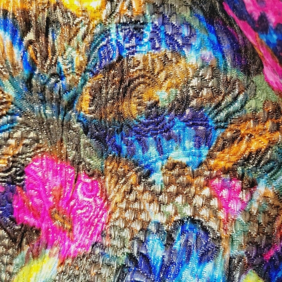 J. Crew Collection Floral Embossed Textured Pencil Skirt - Picture 4 of 10